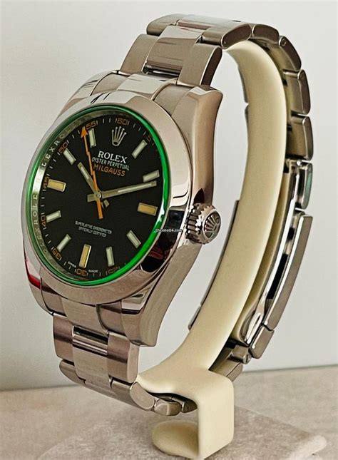 Rolex Milgauss Vetro Verde for ,453 for sale from a